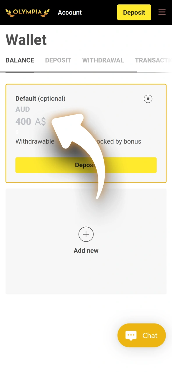 Activate your exclusive welcome bonus at Olympia Casino today.