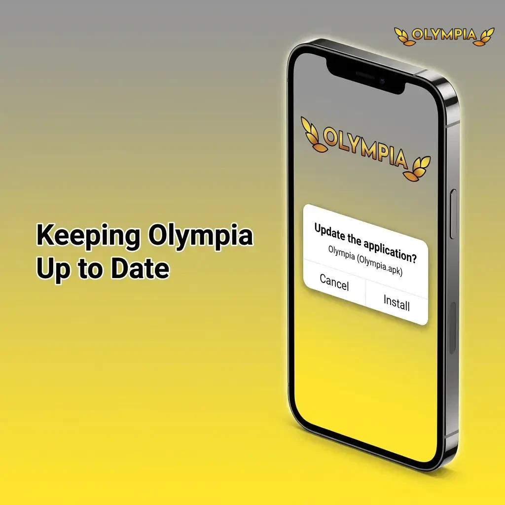 Olympia PWA automatically updates via browser with no manual downloads or app store visits required.
