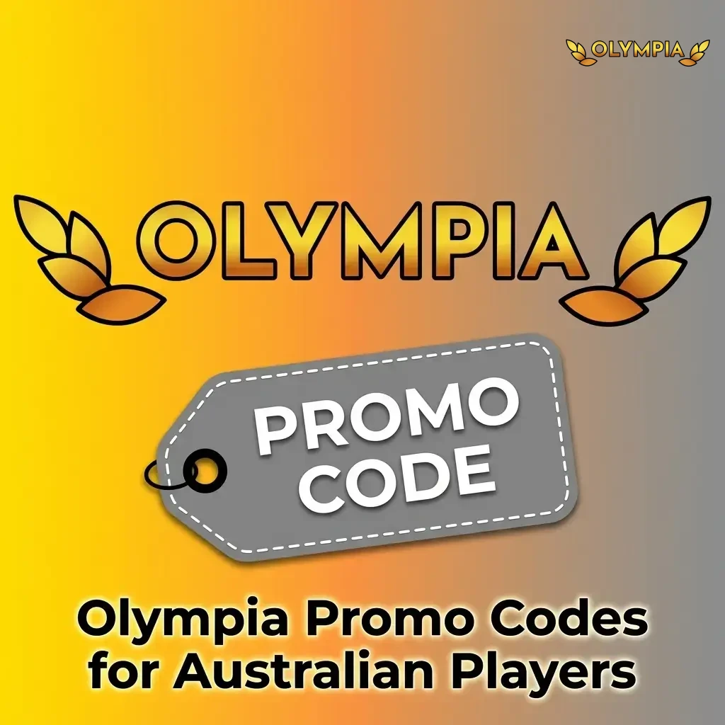 Olympia Casino promo codes for Australian players including welcome bonus and free spins offers.