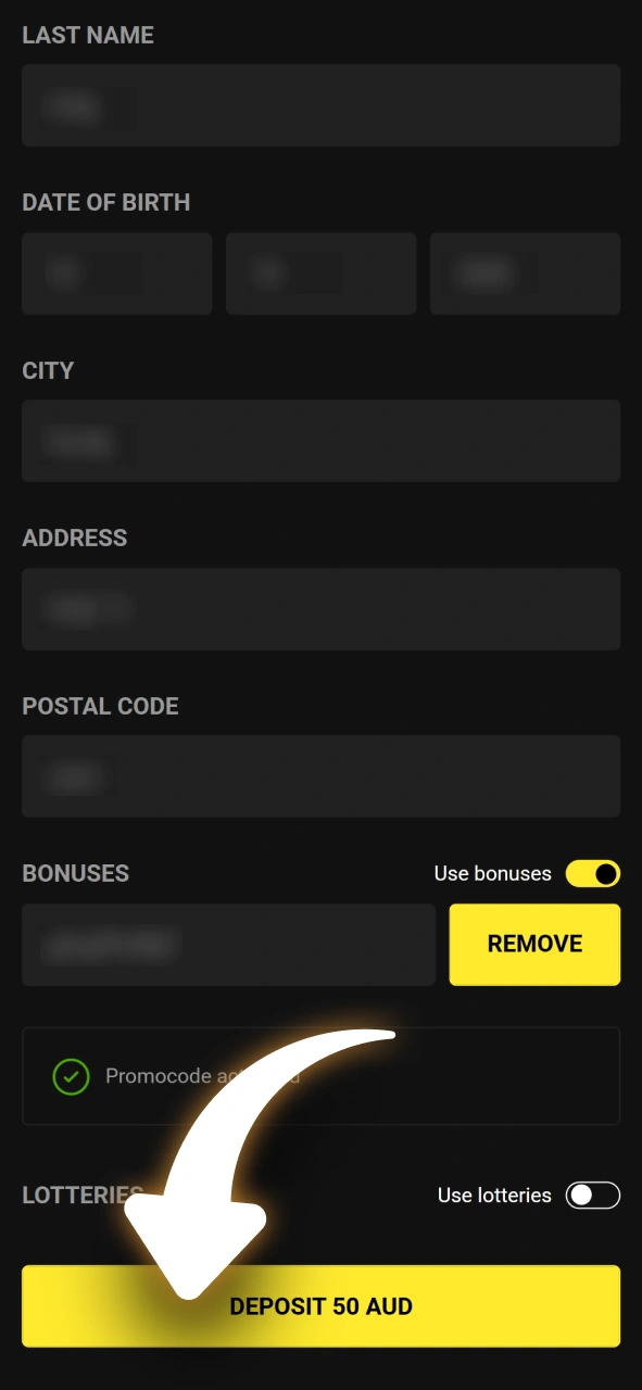 Complete your transaction using a promo code for extra benefits at Olympia.